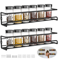2PCS Spice Herb Jar Rack