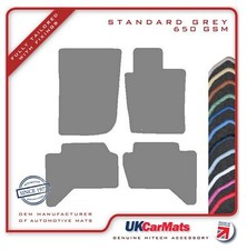 Fits Mitsubishi L200 4Life 4Work 2006-2015 Hitech Grey Tailored Carpet Car Mats