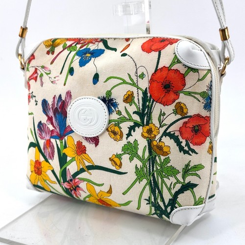 Vintage gucci flora shoulder - vintage,