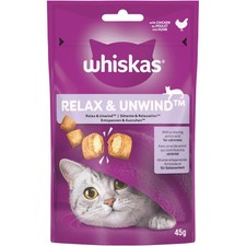 8 x 45g Whiskas Relax & Unwind
