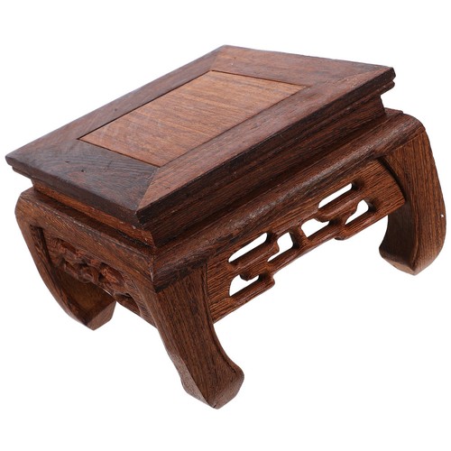 Wooden square display - display, stand