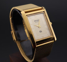 Vintage Seiko Slim Tank Quartz