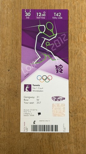 Ticket 2012 london olympics - ticket,