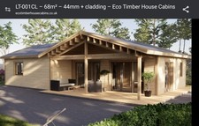 Residential log cabin - , home