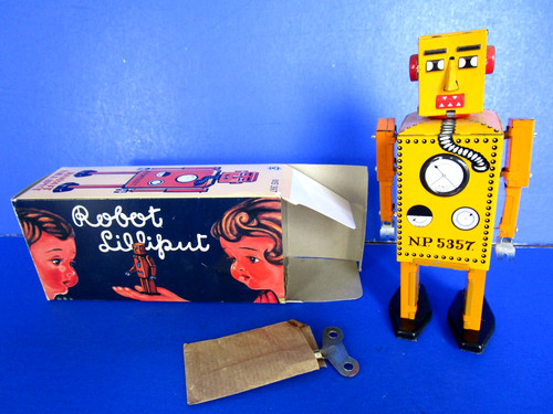 Robot lilliput wind tin - lilliput,