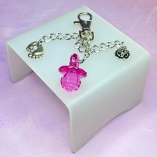 Large Pink Dummy & Pendants Bag Charm - New With Tags Handmade New Baby