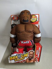 WWE Brawlin Buddies Kofi Kingston approx. 40cm OVP Mattel YOO21 F12