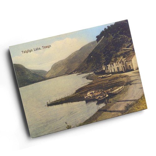 Print vintage wales - a4,