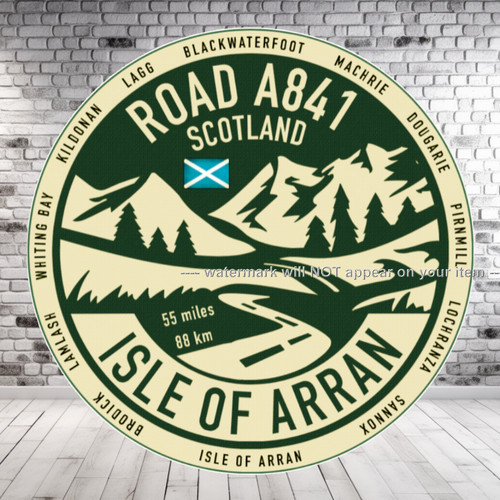 Road a841 isle - road, of