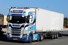 A4  TRUCK PHOTO  OF TINNELLY TRANSPORT SCANIA 650S FSZ8408 WALL PRINT