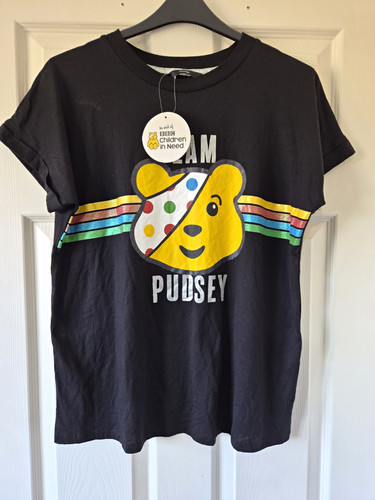George womens black pudsey - womens,