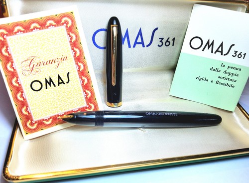 Omas 361 vintage fountain pen - vintage,
