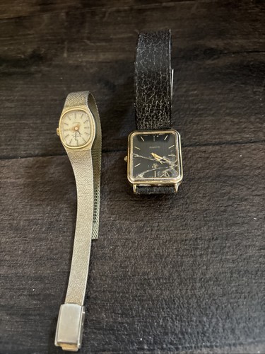 Two vintage watches spares - watches,