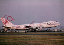 Picture Postcard:-JAL JAPAN AIR LINES SPECIAL LIVERY BOEING 747-246B JA8106