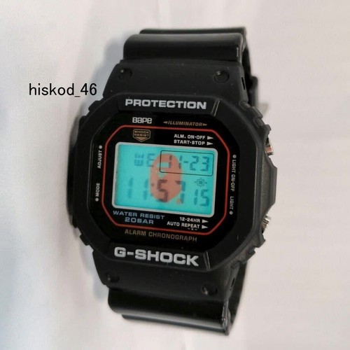 Casio shock bathing ape - casio,