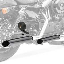 Set 2x Exhaust + wrap for