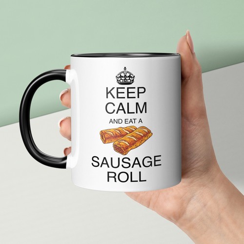 Keep calm eat sausage - calm,