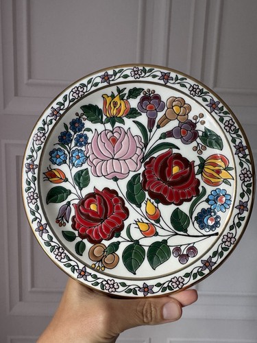 Hand painted greek ceramic - greek,
