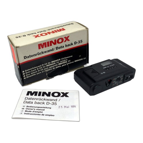Minox databack in - minox,