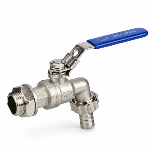 Stainless steel ball valve 2 - stainless, 1/2