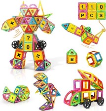 105PCS Magnetic Building Tiles