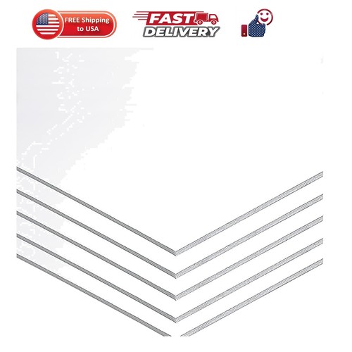 Foam board white - white,, 22"