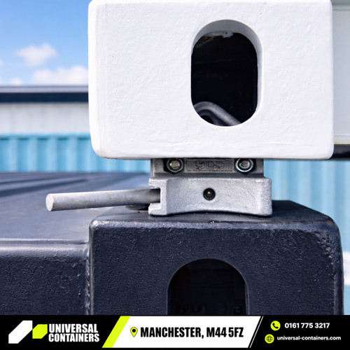Shipping container twist lock - twist,