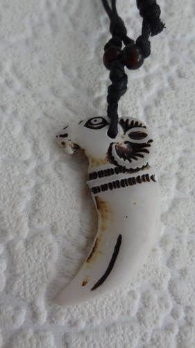 Tribal style ram - , horn