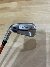 Titleist U500 4 iron Left hand Graphite Design Tour Ad Stiff Shaft.