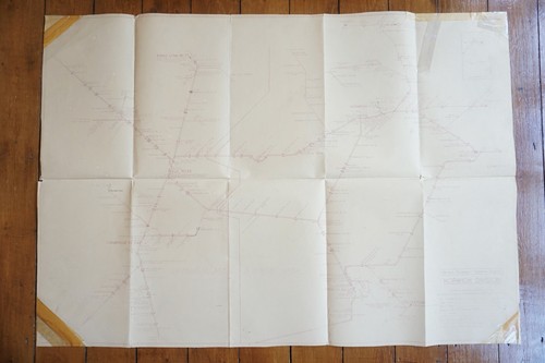 Norwich divisional map railway - norwich,