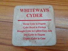 Whiteways Cider Beer Mat Uk