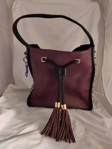Moda purple black - purple,
