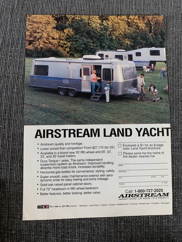 1989 airstream land yacht - airstream,