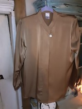 Ladies Gold Country Casuals Blouse Size Small,see Measurements, Worn Once