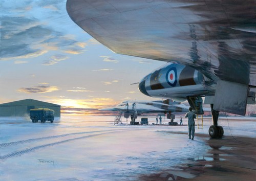 Avro vulcan bomber jet - avro,