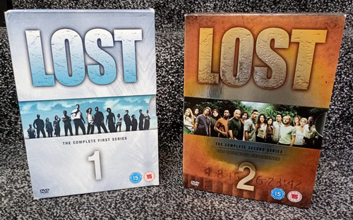 Lost seasons 2 dvd box - seasons,