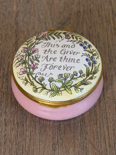 Crummles enamel trinket box - crummles,