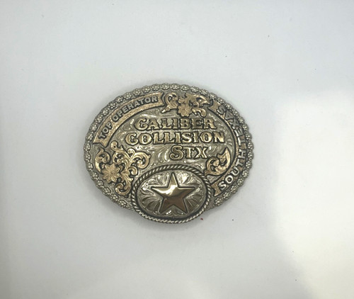 Western trophy belt buckle - trophy,