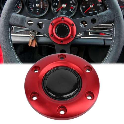 Red hole steering wheel - red, 6-hole