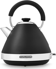 Morphy Richards Venture Pyramid 1.5L 3KW Kettle Black 100131