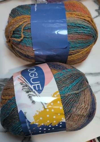 Worsted aran multicoloured - worsted,