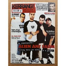 ALIEN ANT FARM KERRANG NO.903 MAGAZINE MAY 11 2002 - ALIEN ANT FARM COVER WITH M