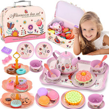 46Pcs Little Girl Tea Party