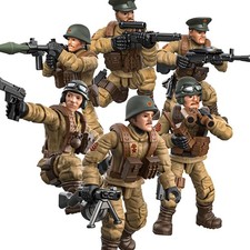 MEIEST 6 PCS Mini WWII Soldier