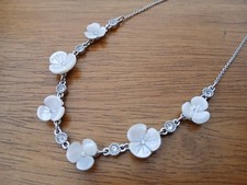 Laura Ashley white flower and