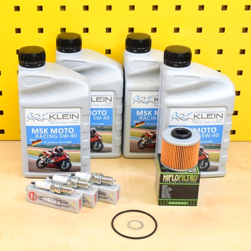 Set hiflo oil filter ngk - set,