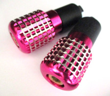 UNIVERSAL PURPLE BAR END WEIGHTS HONDA YAMAHA SUZUKI KAWASAKI MOTORCYCLE NEW
