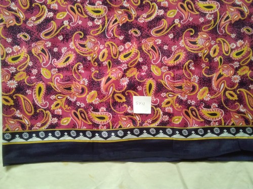 Silk offcut from - , genuine
