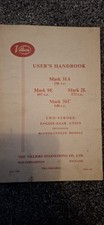 Villiers USER HANDBOOK 9E 197cc 2L 173cc 31C 148cc 31a 32a 33a 34a 250cc