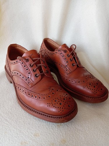 Trickers dark tan brown - trickers,